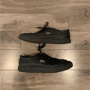 LACOSTE BLACK SNEAKERS - 12